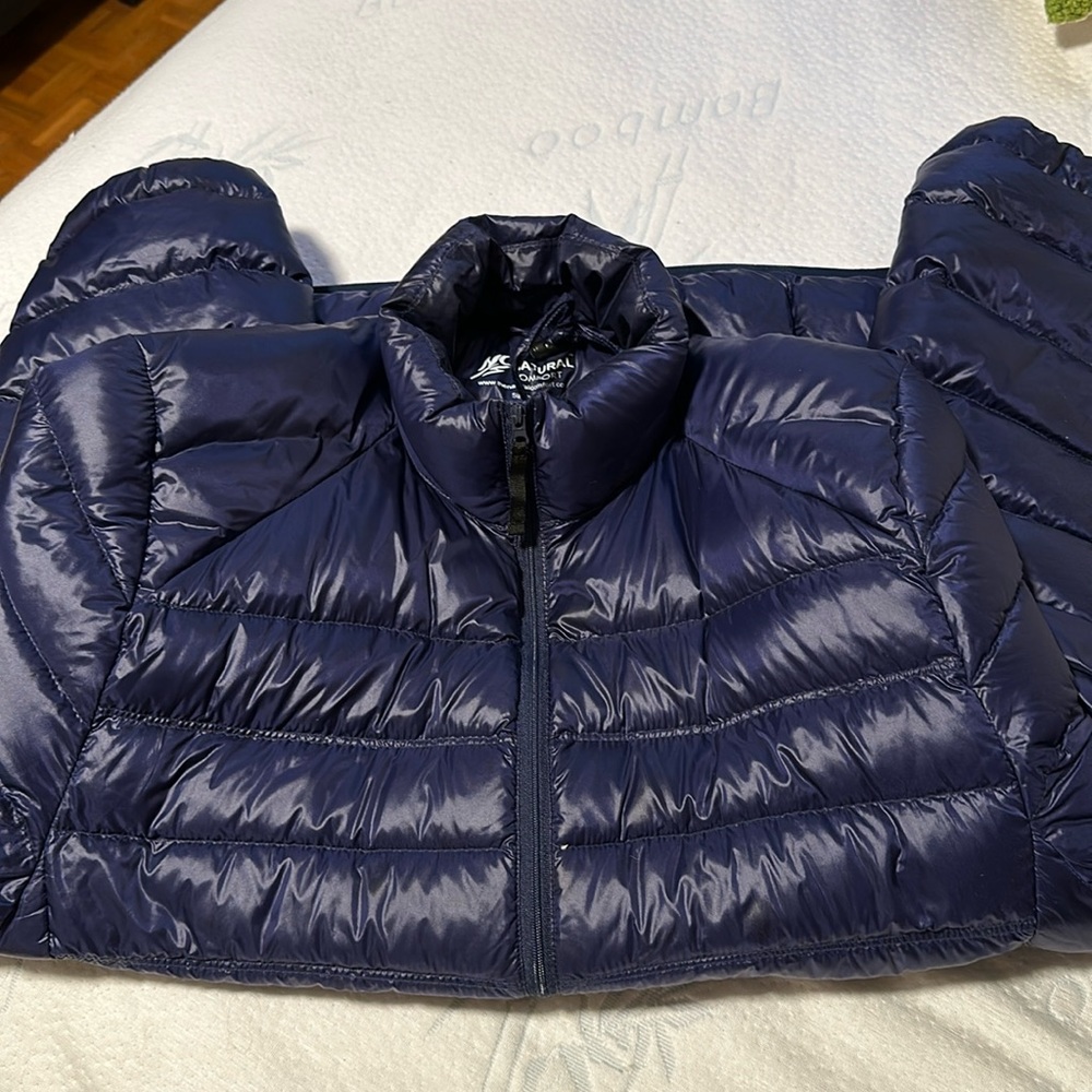 Natural Comfort puffer jacket XL with bag